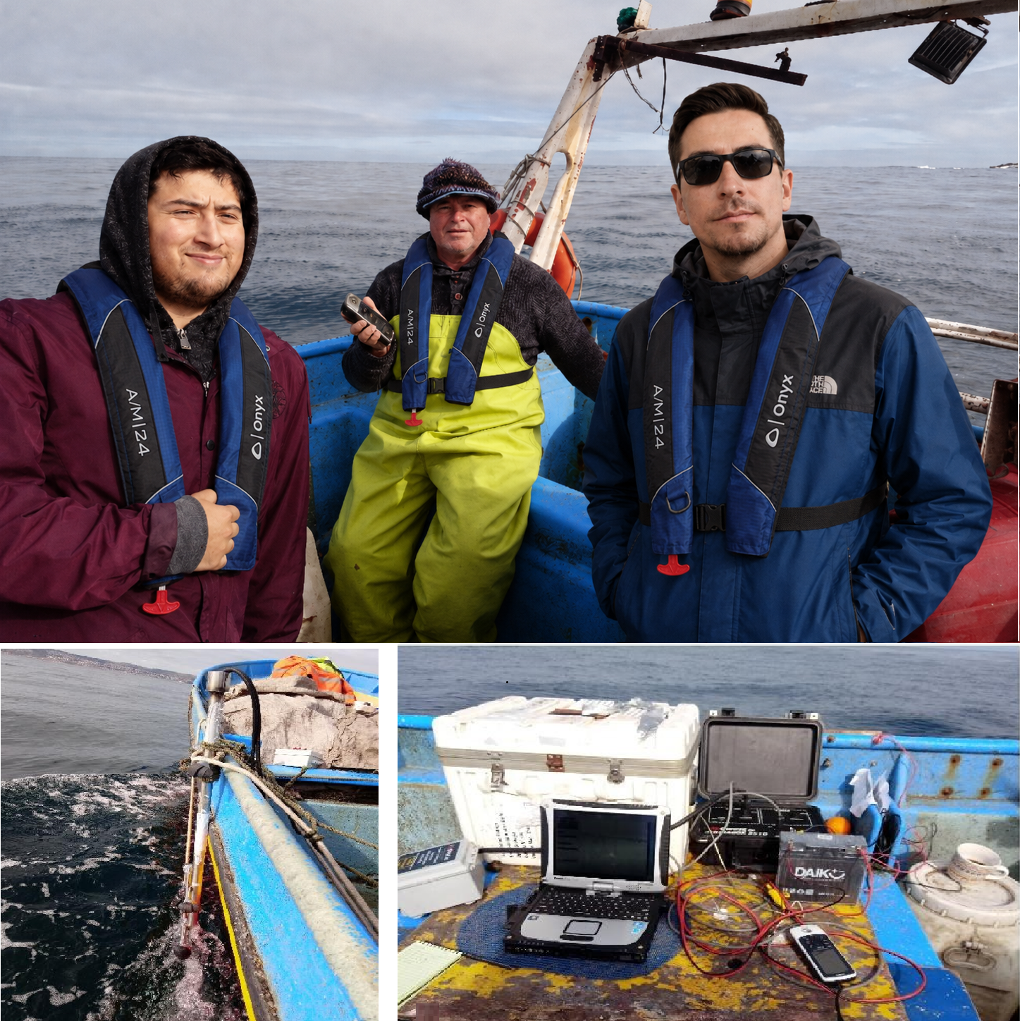 Investigación aplicada en geofísica marina